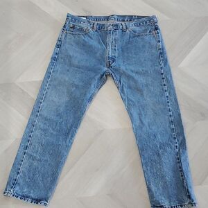 Levi's Mens 505 Straight Leg Jeans Size 40/30